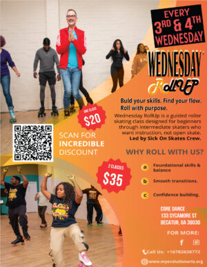 Wednesday RollUp – Skate Classes (Single or Bundle)